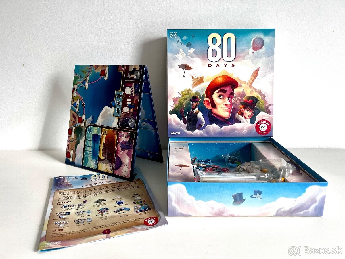 Spoločenská hra 80 days - 5