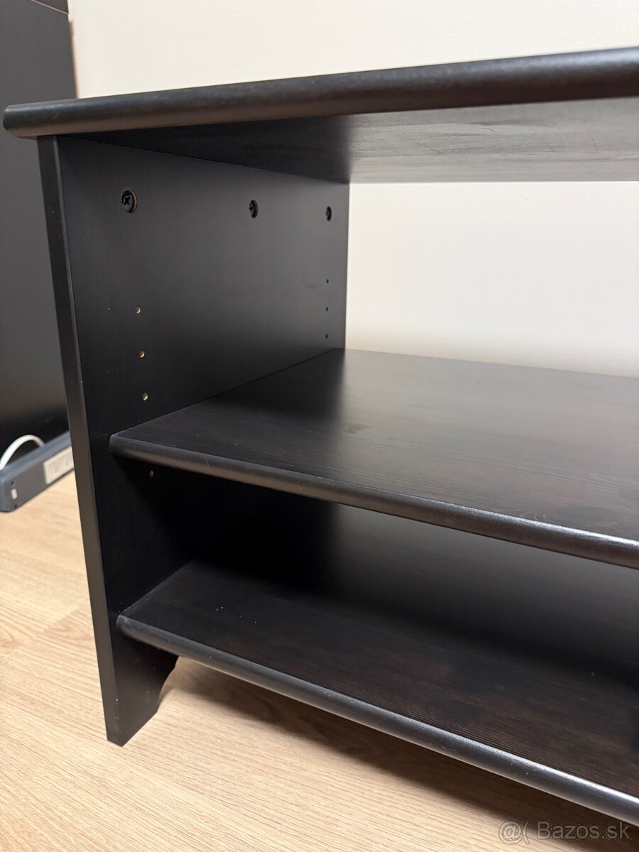 IKEA stolik pod TV tmavohnedý - 5