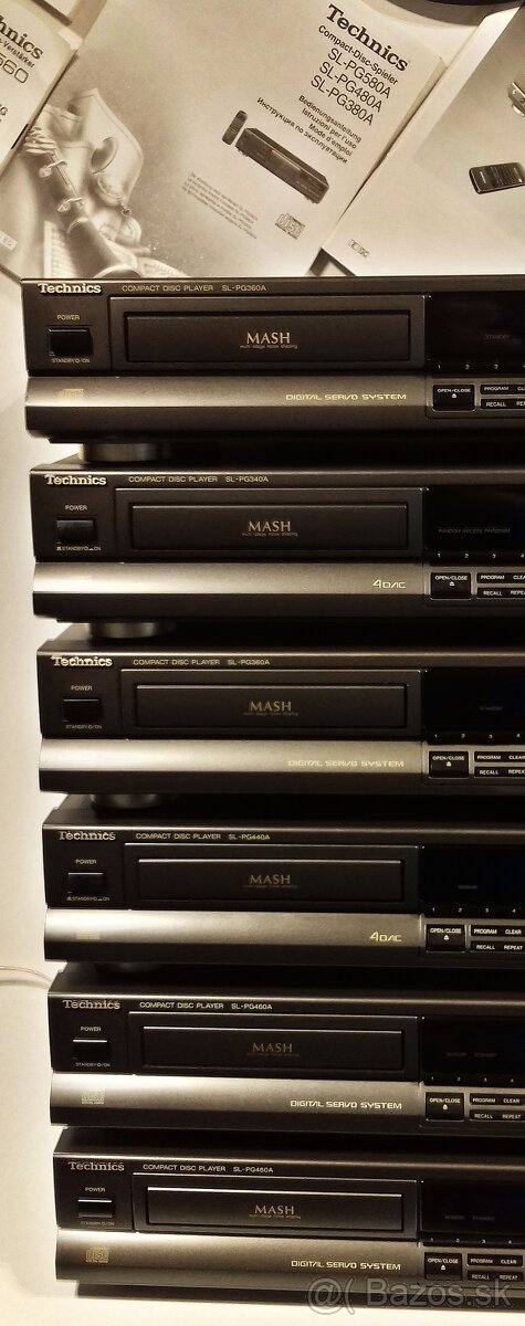 Seria CD prehravac TECHNICS moznost DO, prevodnik MASH = Cd3 - 5