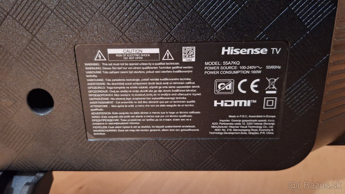 Hisense 55A7KQ - 5