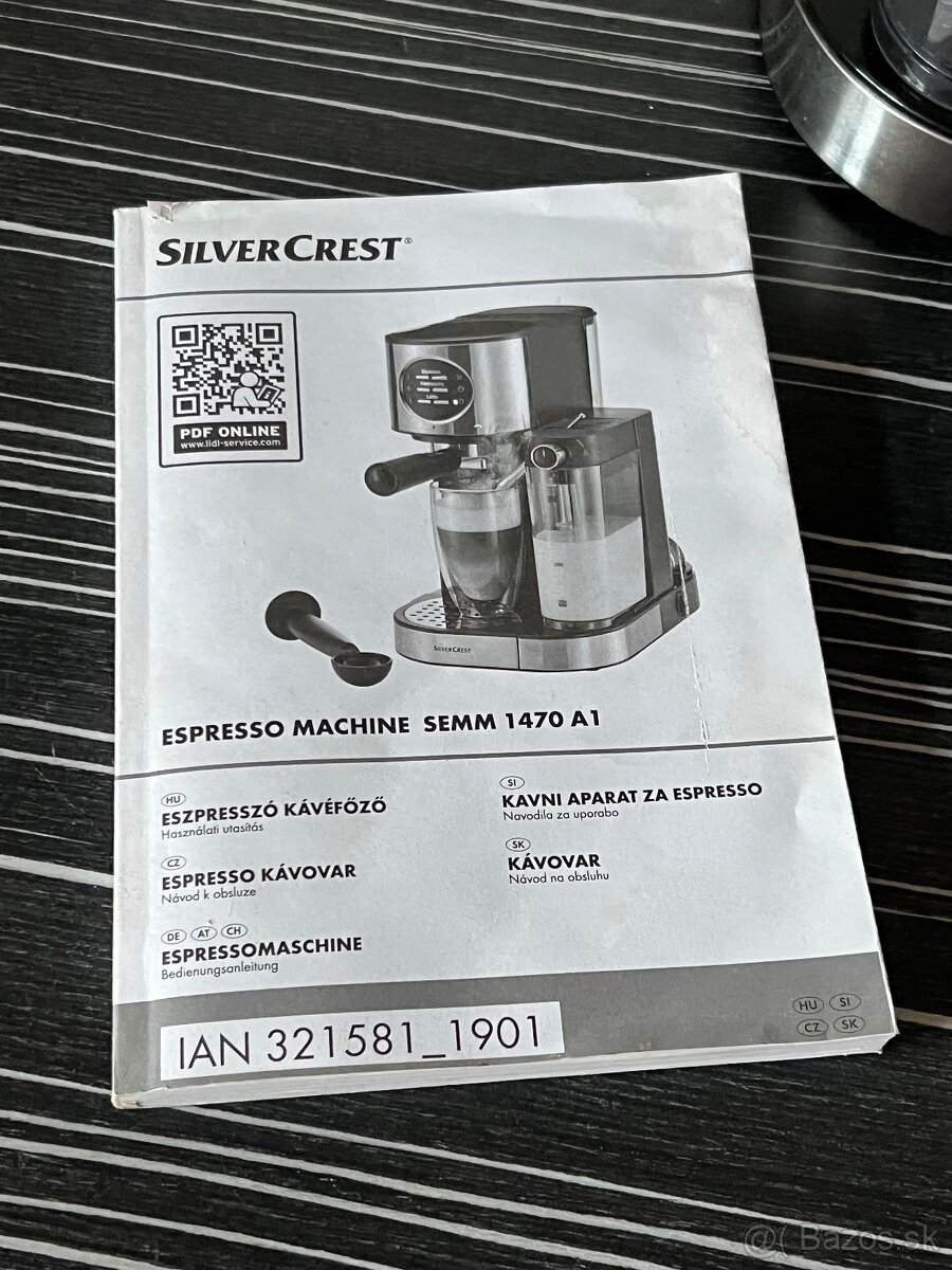 Kávovar Silvercrest - 5