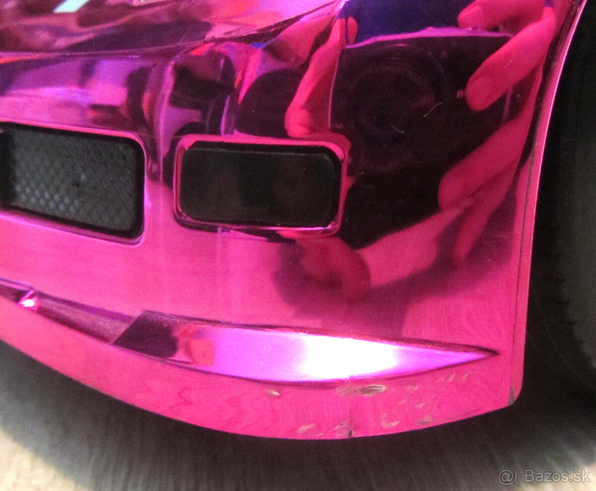 Barbie auto kabriolet na dialkove ovladanie. - 5
