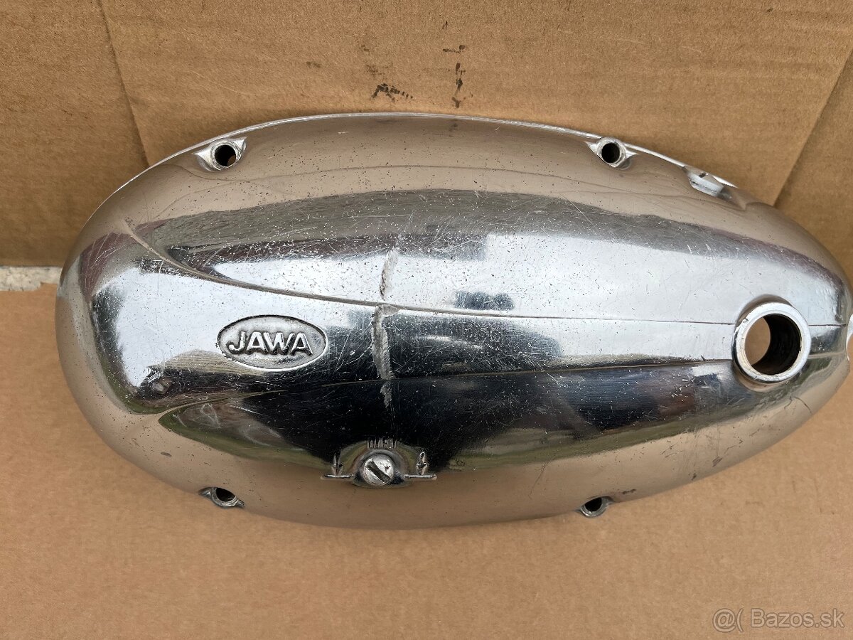 Bočňý kryt motora od stany spojky, JAWA 350 - 5