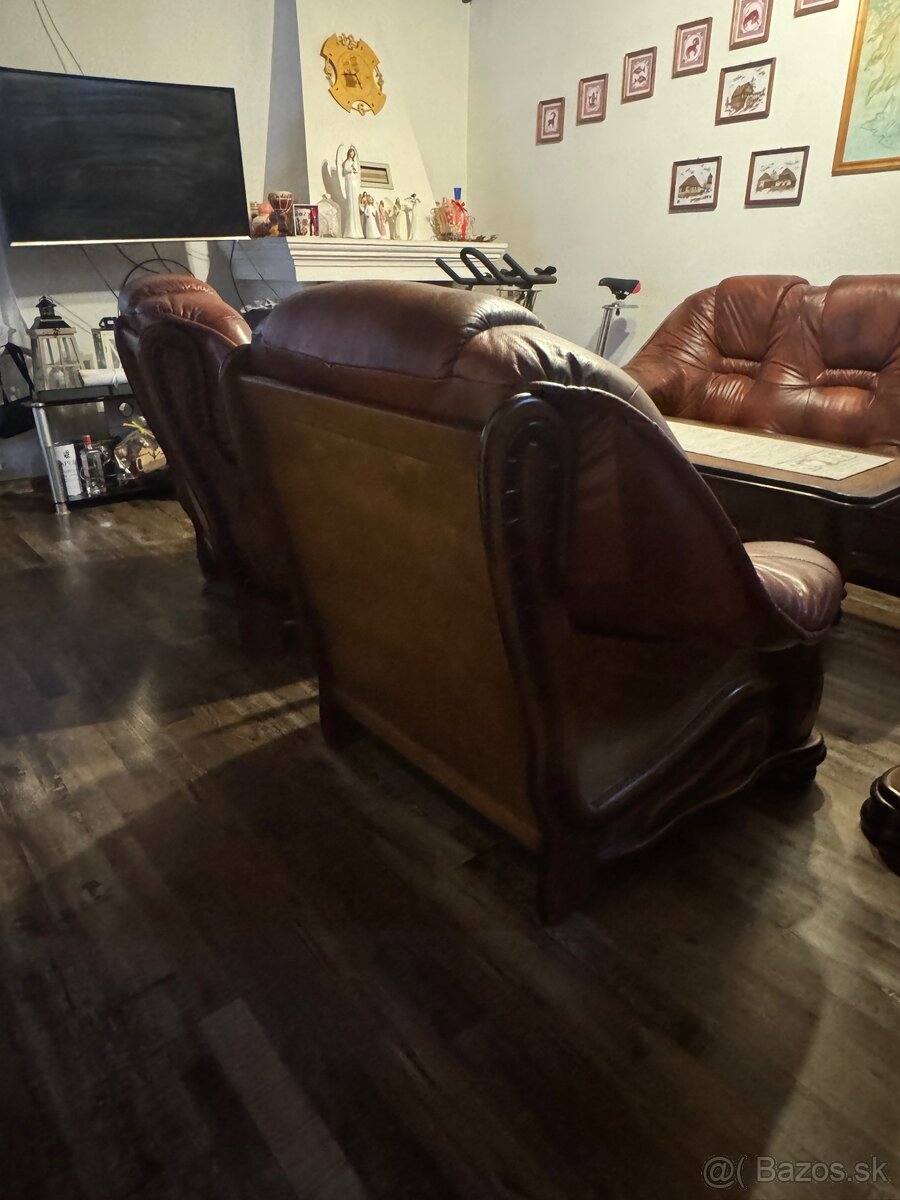 Kozena rohova + rozkladaci sedaci souprava - 5