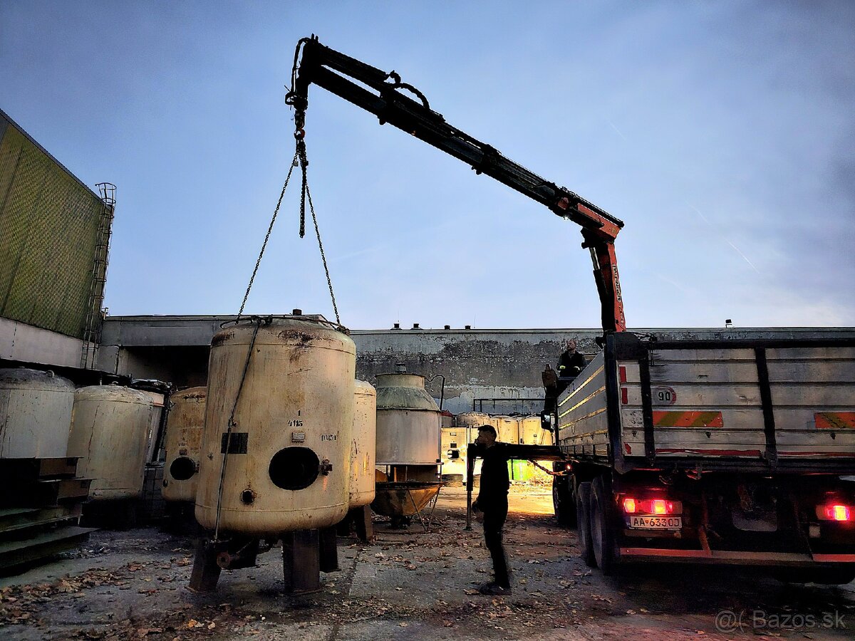 Autodoprava s hydraulickou rukou - 5