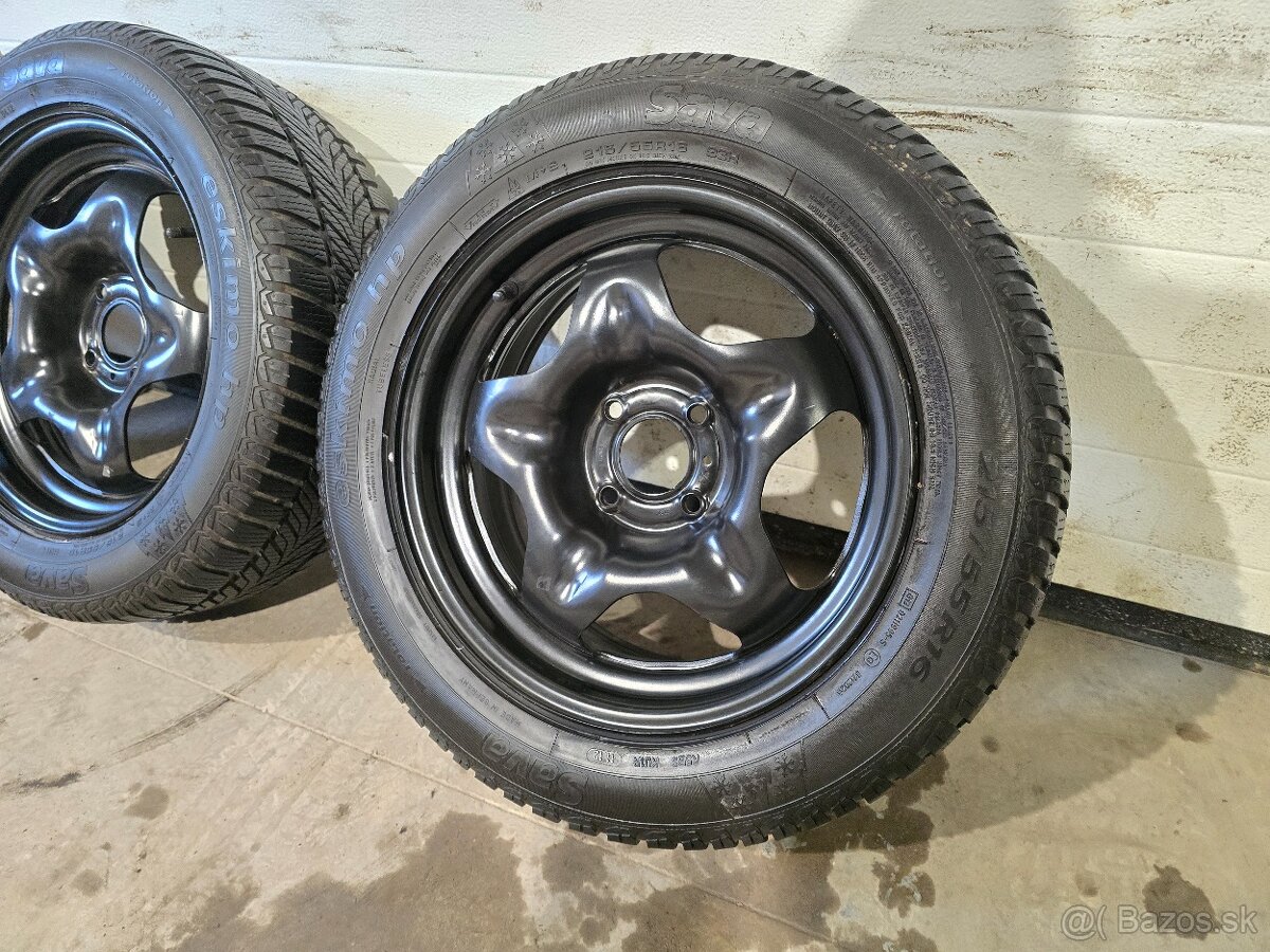 Zimná Sada 4x108+Fulda 215/55 R16 - 5