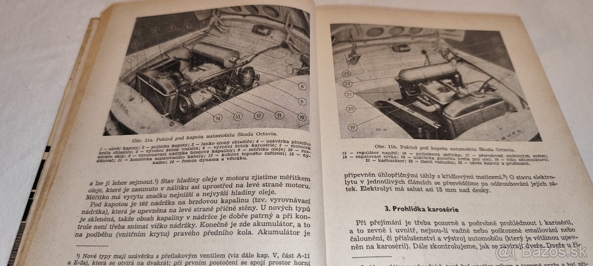 Škoda veterán. typy 440 Octavia Felicia popis údržba opravy - 5