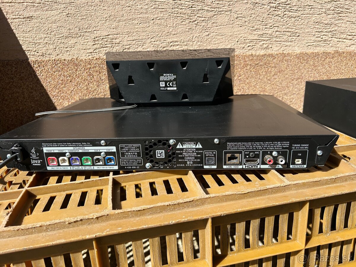 Domáce kino Sony BDV-E6100 - 5