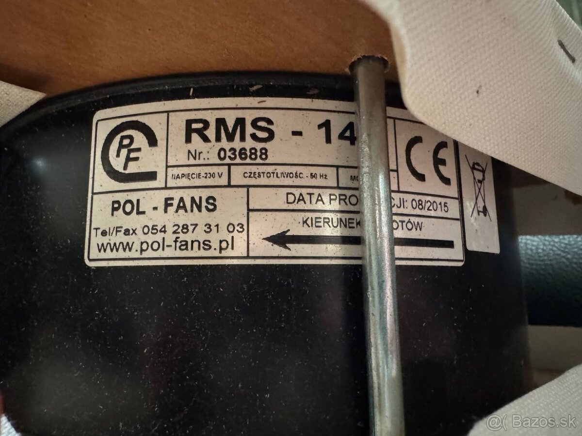 Ventilátor / kompresor s napájacím zdrojom a LED pásikmi - 5