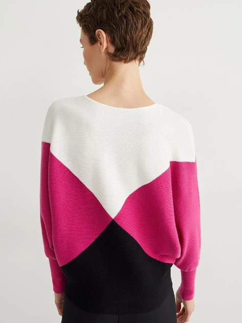 Dámsky sveter netopieri strih - 5