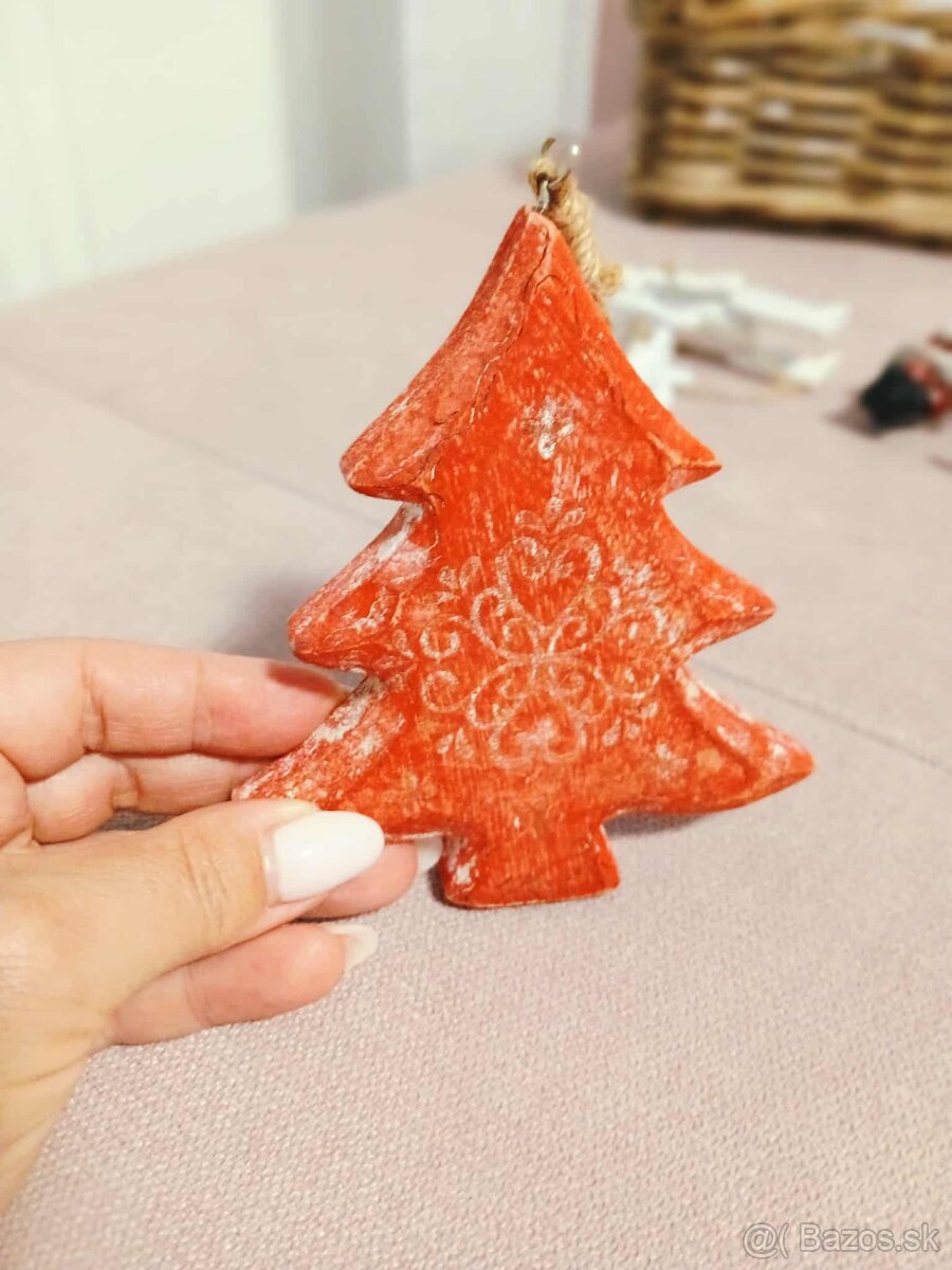 Vianočné sadrové dekorácie - 5