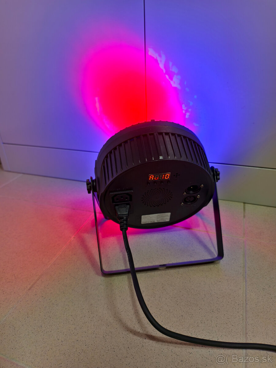 LED PAR Light 7x12W RGBW + Kruh - 5