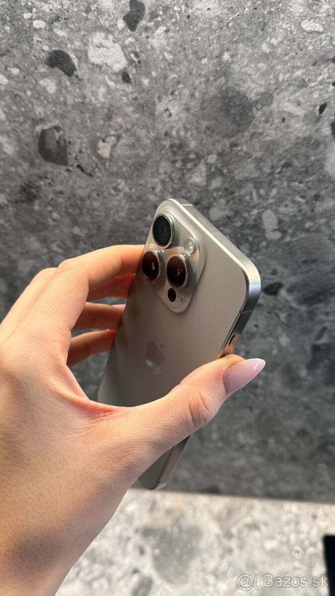 iPhone 15PRO 256gb prírodný titán - 5