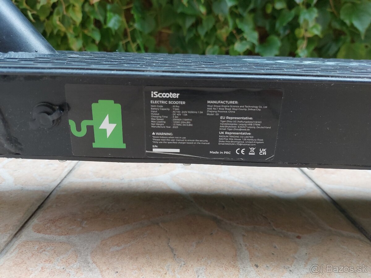 Elektro koloběžka iScooter i9 Pro - 5