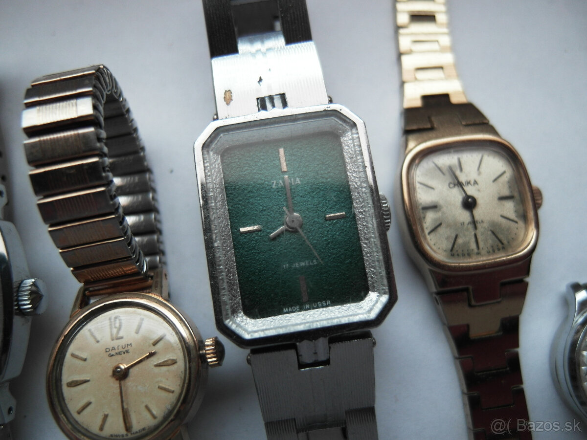 Náramkové hodinky dámske 6ks - 5