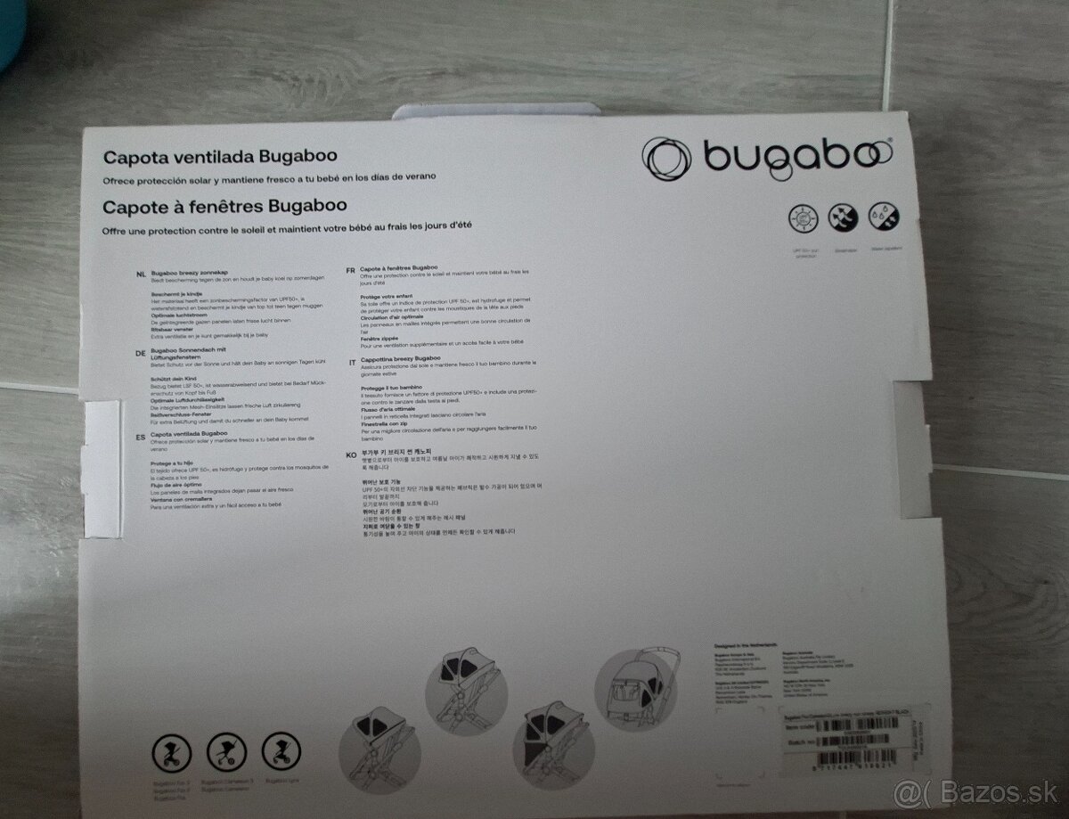 Bugaboo Fox Cub Stormy Blue - 5