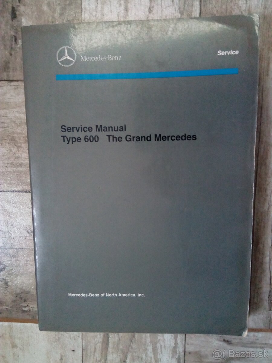 Mercedes ML320 a W100 - Typ600 - dielenská príručka. - 5