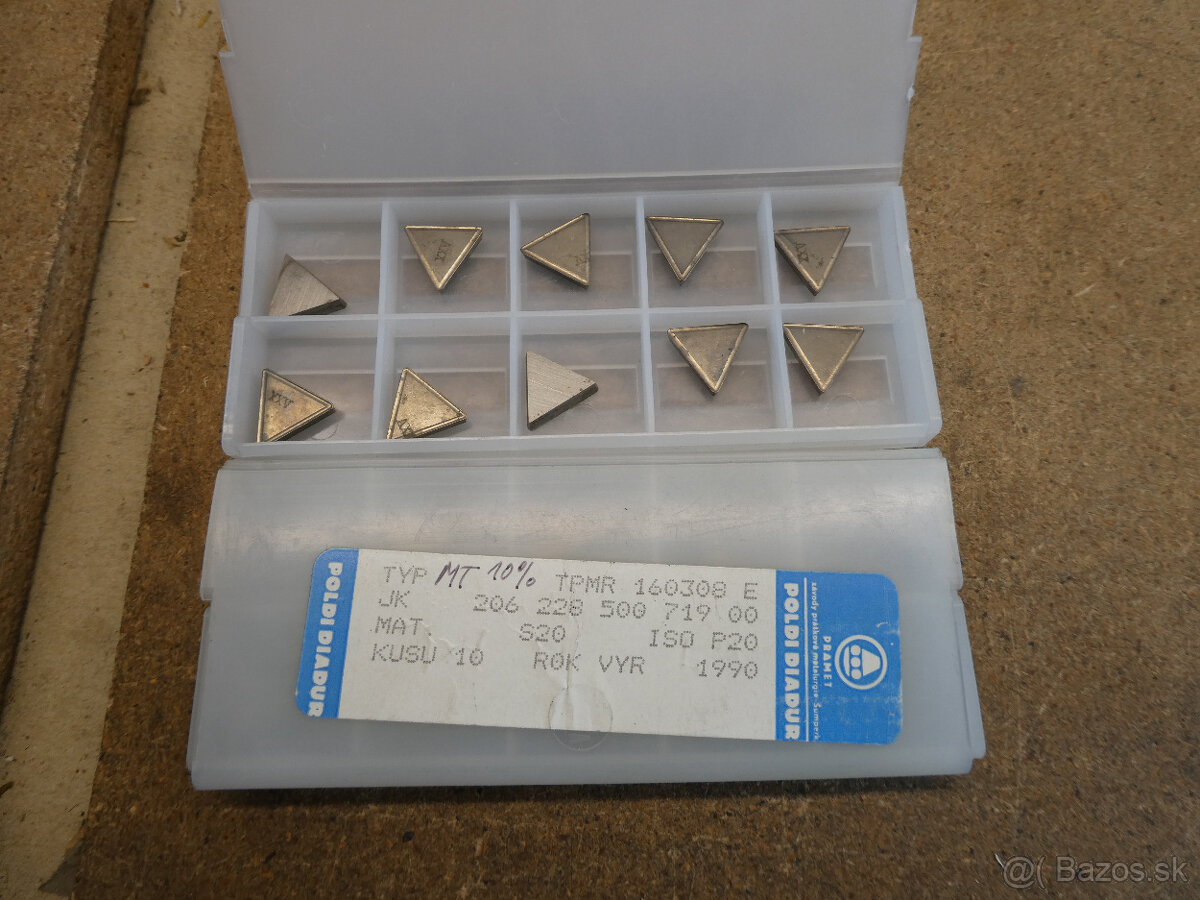 Predám nôž Iscar CTFPR a CTGPR a doštičky - 5