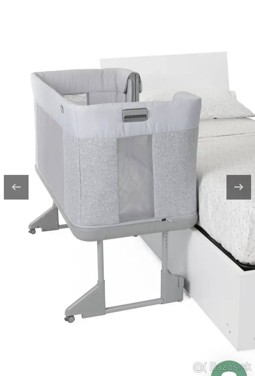 Predám Chicco Next2Me Forever – Ash Grey - 5