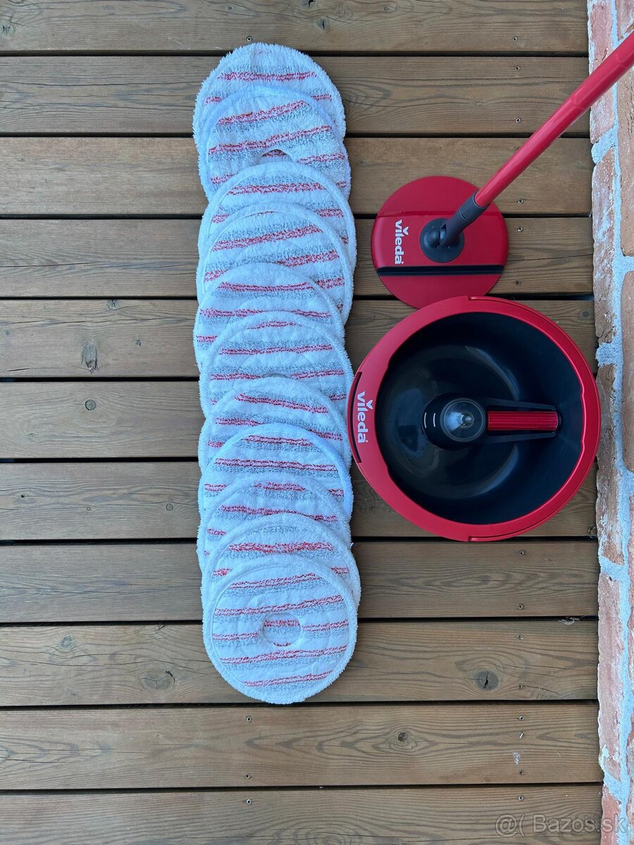 Vileda Spin & Clean mop + 11 náhradných poťahov - 5