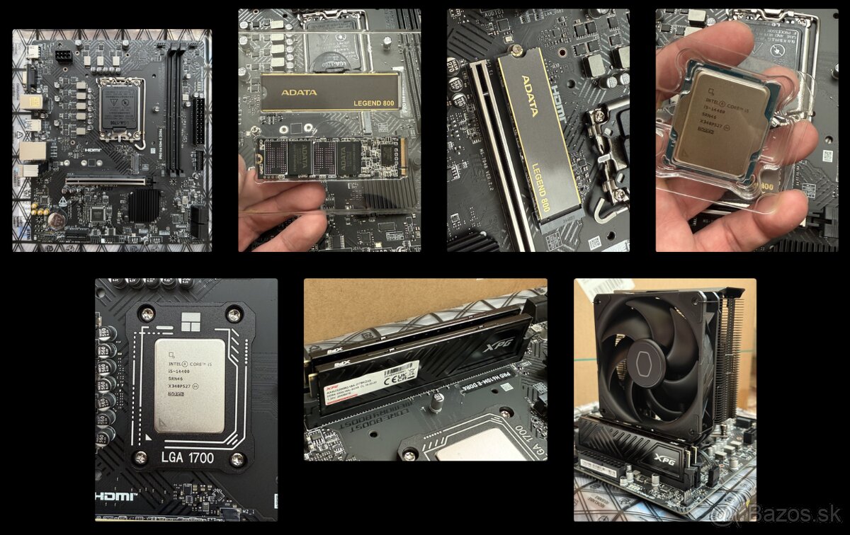 Nový PC Intel i5 14400 16G 1TB SSD RTX 5060 8G RGB WIN11PRO - 5