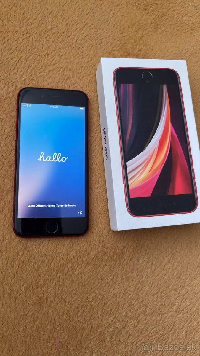 iPhone SE, Red 64GB - 5