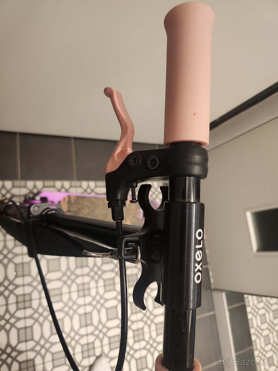 Detská kolobežka OXELO MID 5 fialová - 5