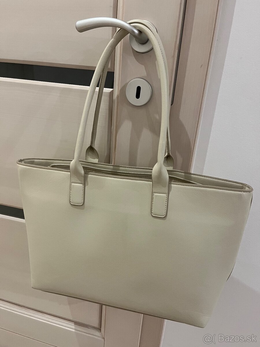 Kabelka na notebook beige - 5