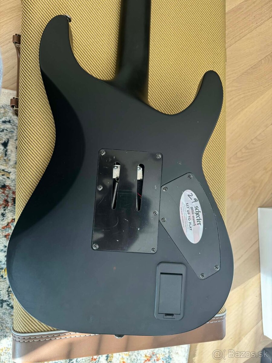 Schecter C-1 FR Blackjack (ľavoruká, ľavácka, pre ľaváka,LH) - 5