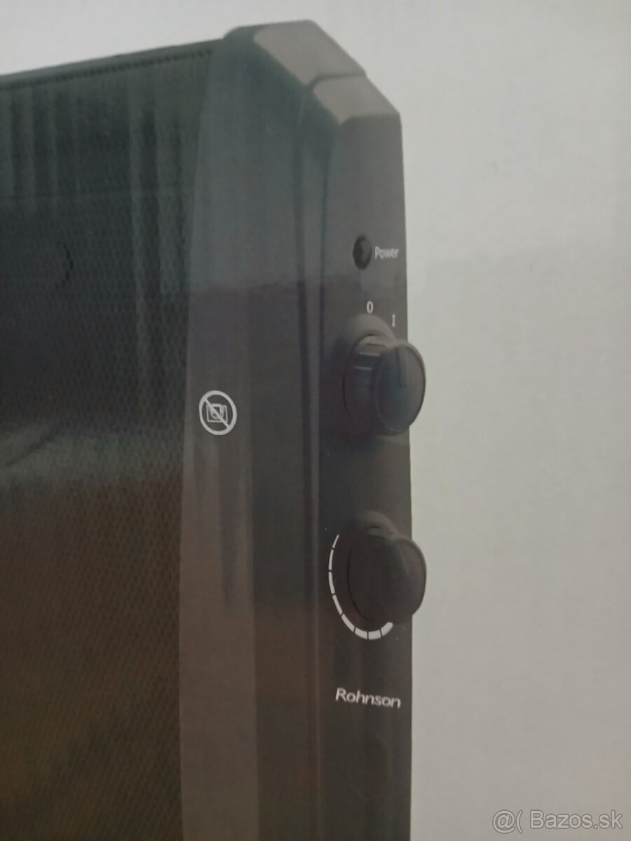 Elektricky ohrievač/convector - Rohnson 1000-2000W - 5