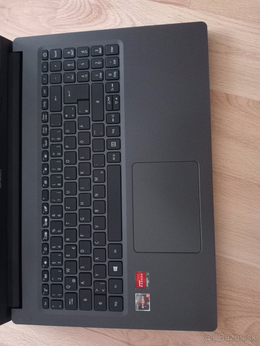 predám Acer extensa 15 EX215-22 - AMD Ryzen 3 , 8gb ram - 5
