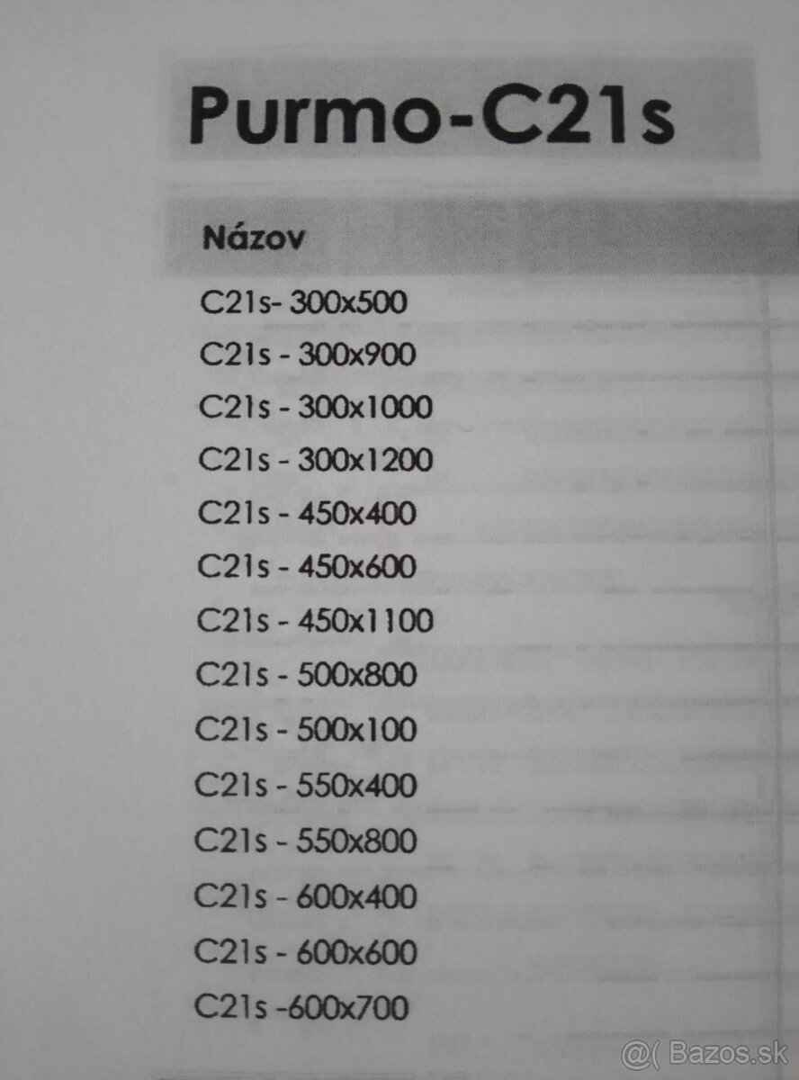 Predám radiátory značky Purmo a Korádo - 5