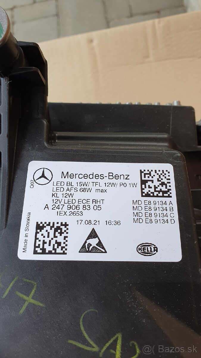 Mercedes Benz Led svetlomety - 5