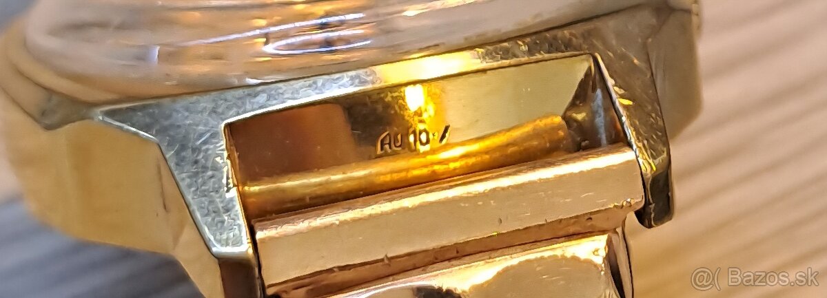 Pánske zlate hodinky Raketa - 5