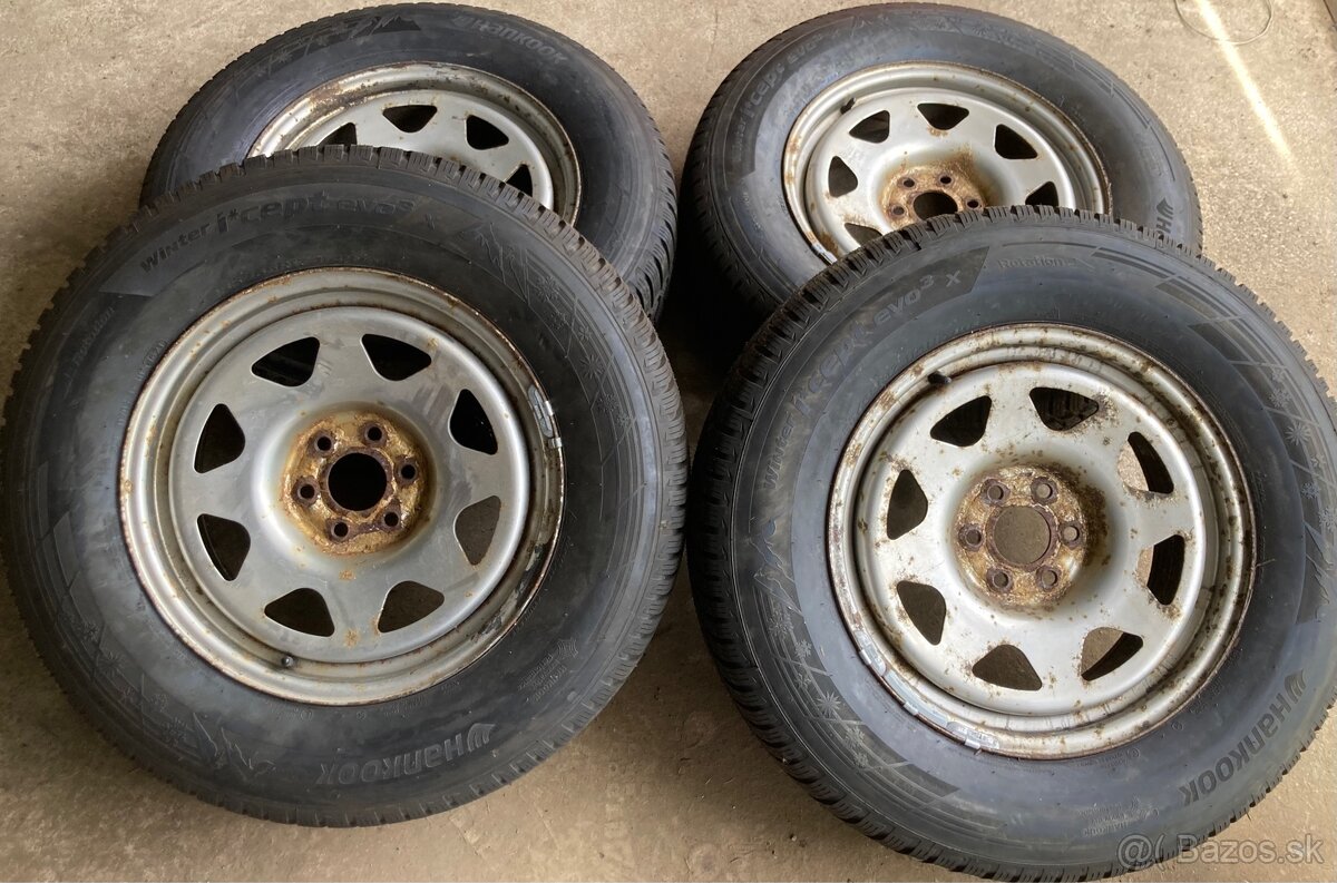 Nové pneu. HANKOOK na diskoch 255/65 R17 Nissan Navara - 5