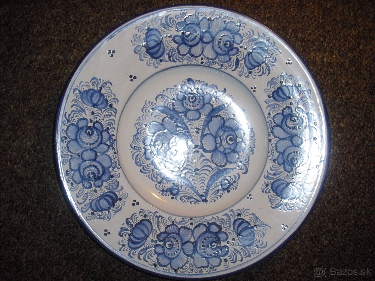 Modranska keramika tanier a dzban zbierka - 5