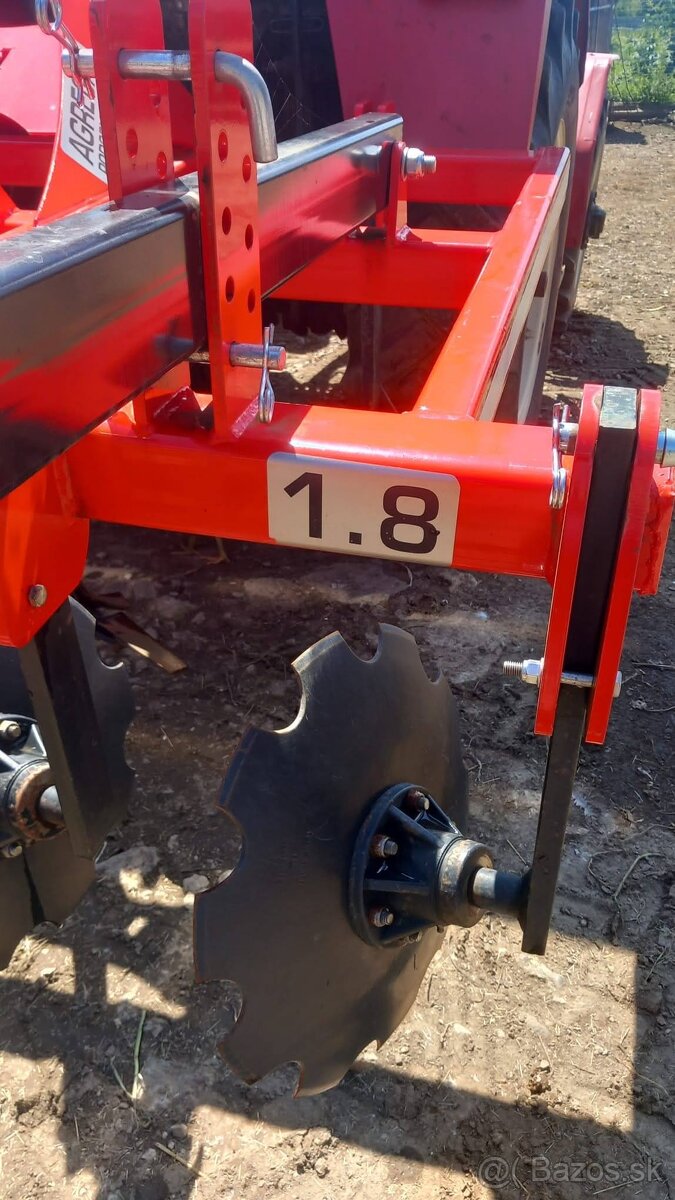 Predám Radlicový podmietač 1,8 m – takmer nový - 5