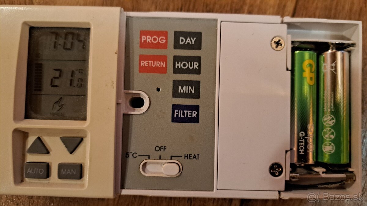 Bezdrotovy izbovy termostat - 5