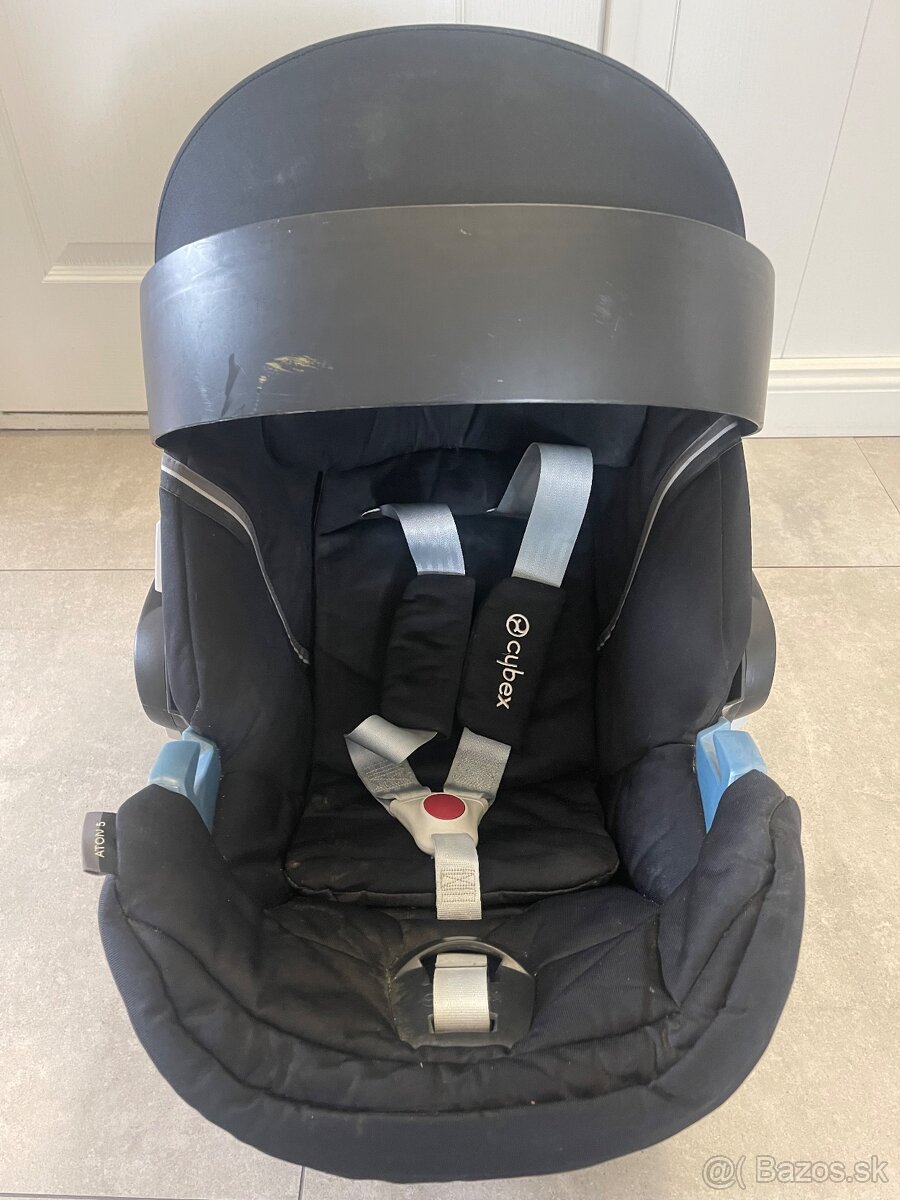 Predám detskú autosedačku Cybex Aton 5 (vajíčko) - 5