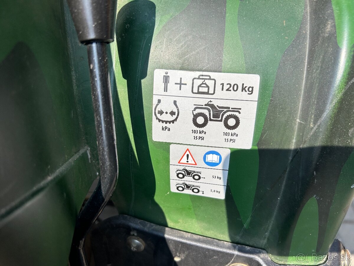 Predám akumulatorovu štvorkolku Hecht 56150