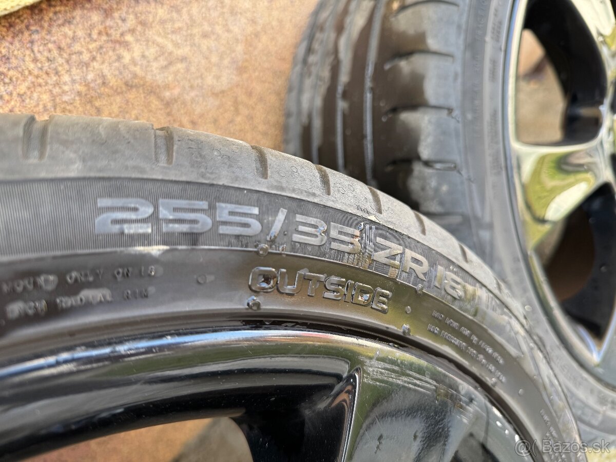 Elektróny 5x120 225/40 R18 255/35 R18 letné - 5