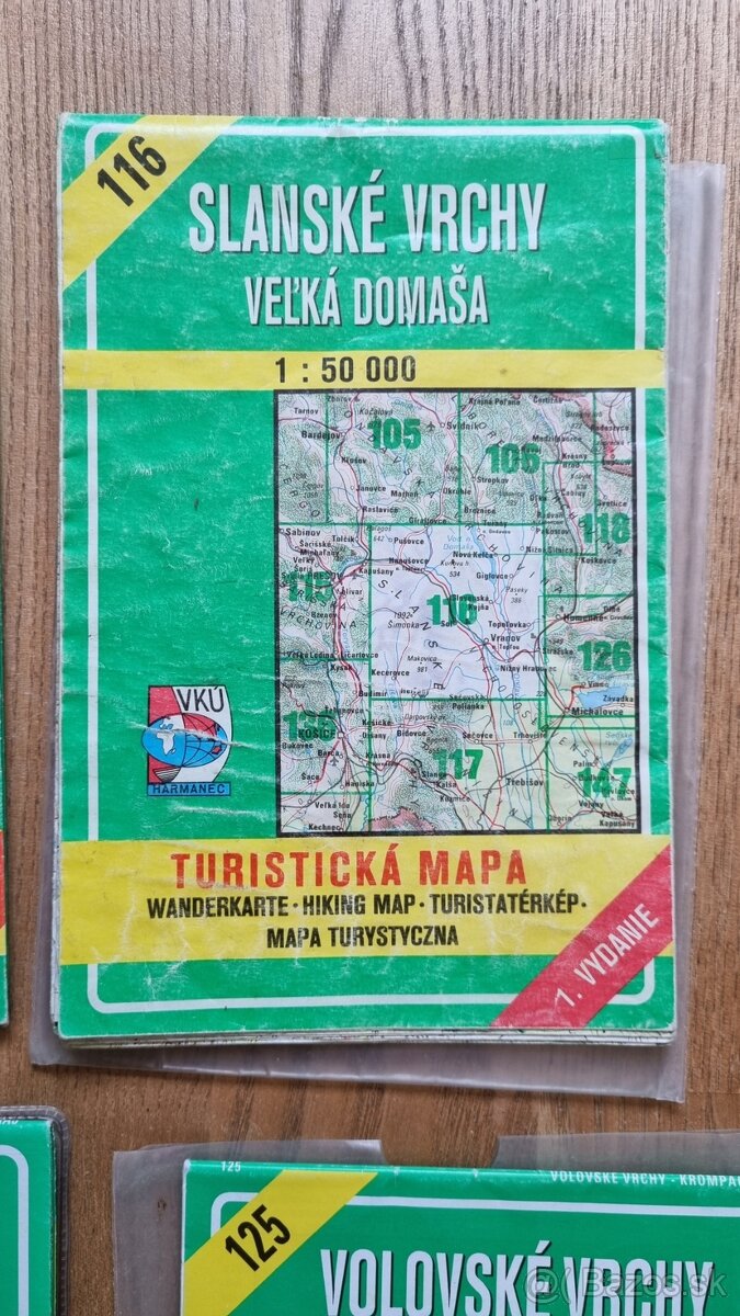 ZLAVA turistické mapy VKÚ - 5