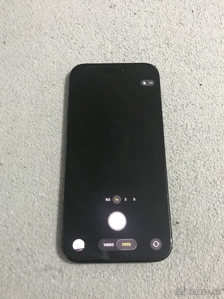 Predám Apple iPhone 16 PRO MAX 256GB Black Poškodený - 5