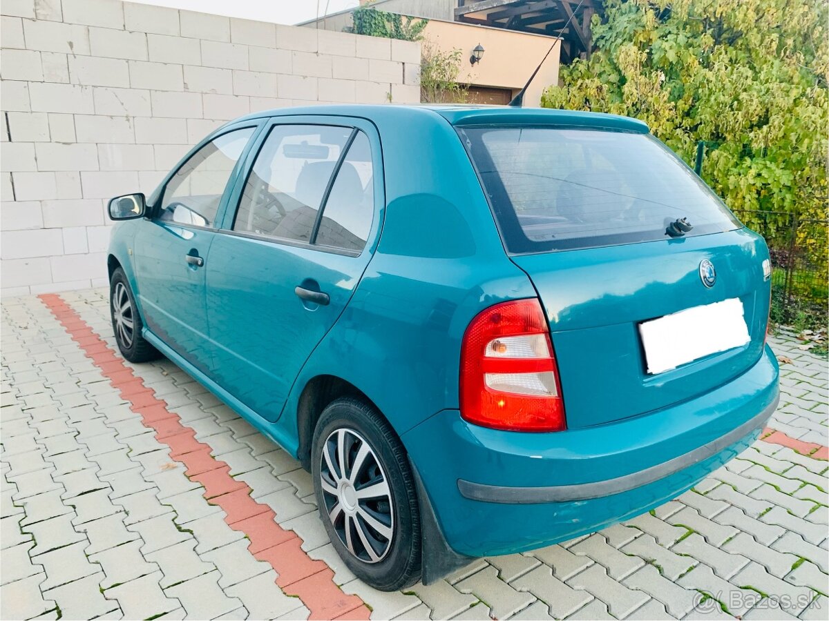 Predám krásnú škoda fabia.1,4 MPI 50kw - 5