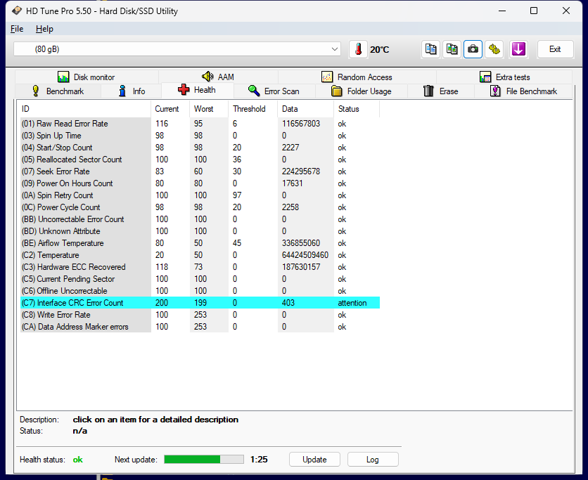 3,5" HDD Seagate Barracuda 7200.10, 80 GB, 7200 rpm - 5