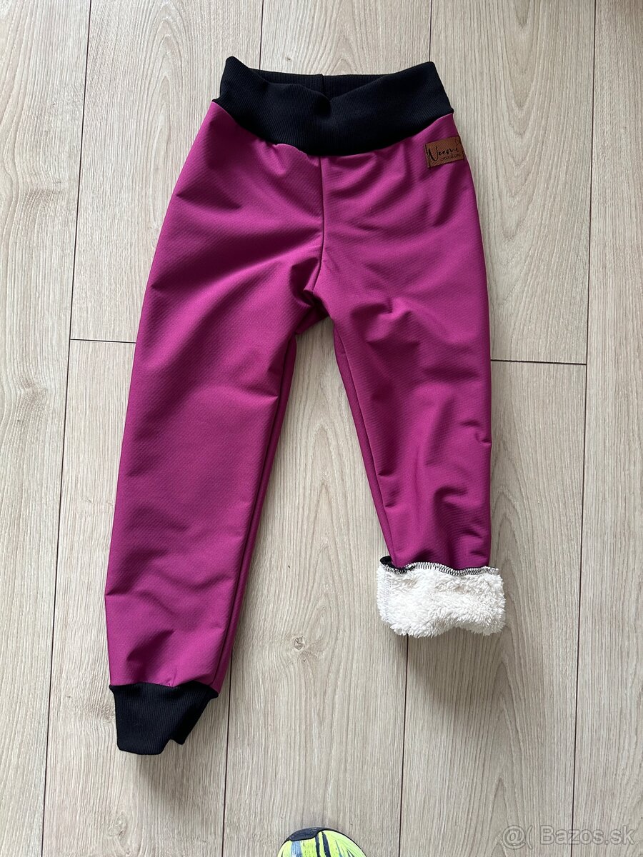 Softshellove nohavice s barancekom 122 - 5