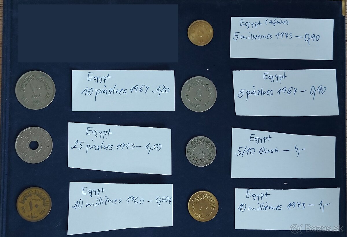 Zbierka mincí - Afrika a Ázia "arabské písmo" - 5