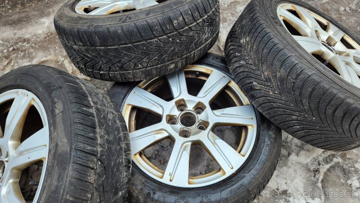 ALU kola R17 originál Audi A4 - 5