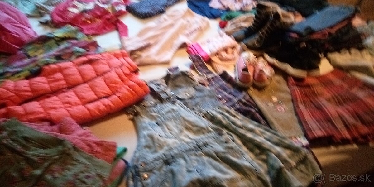 Dievčenské oblečenie 122-128 - 5