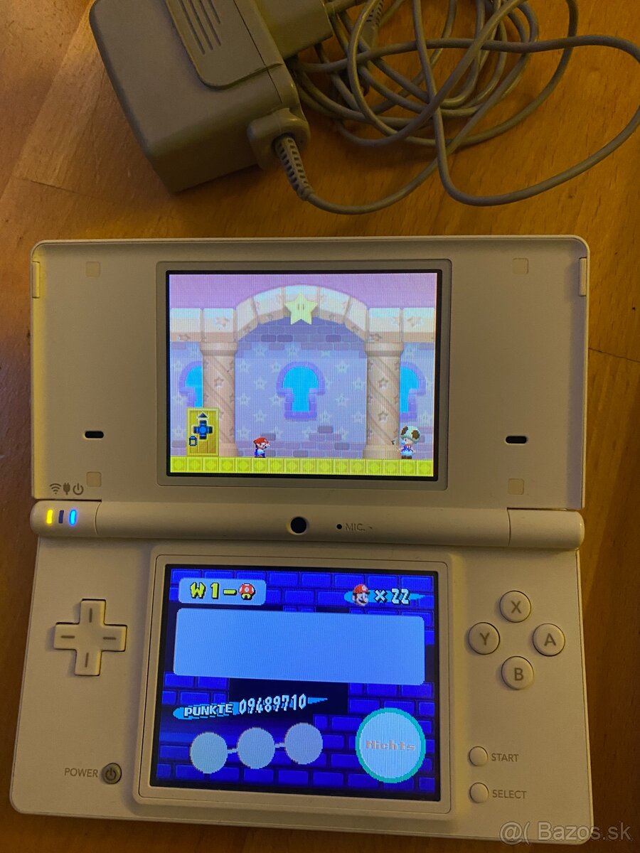 Nintendo DS (2008 model) + 12 hier – kompletný set - 5